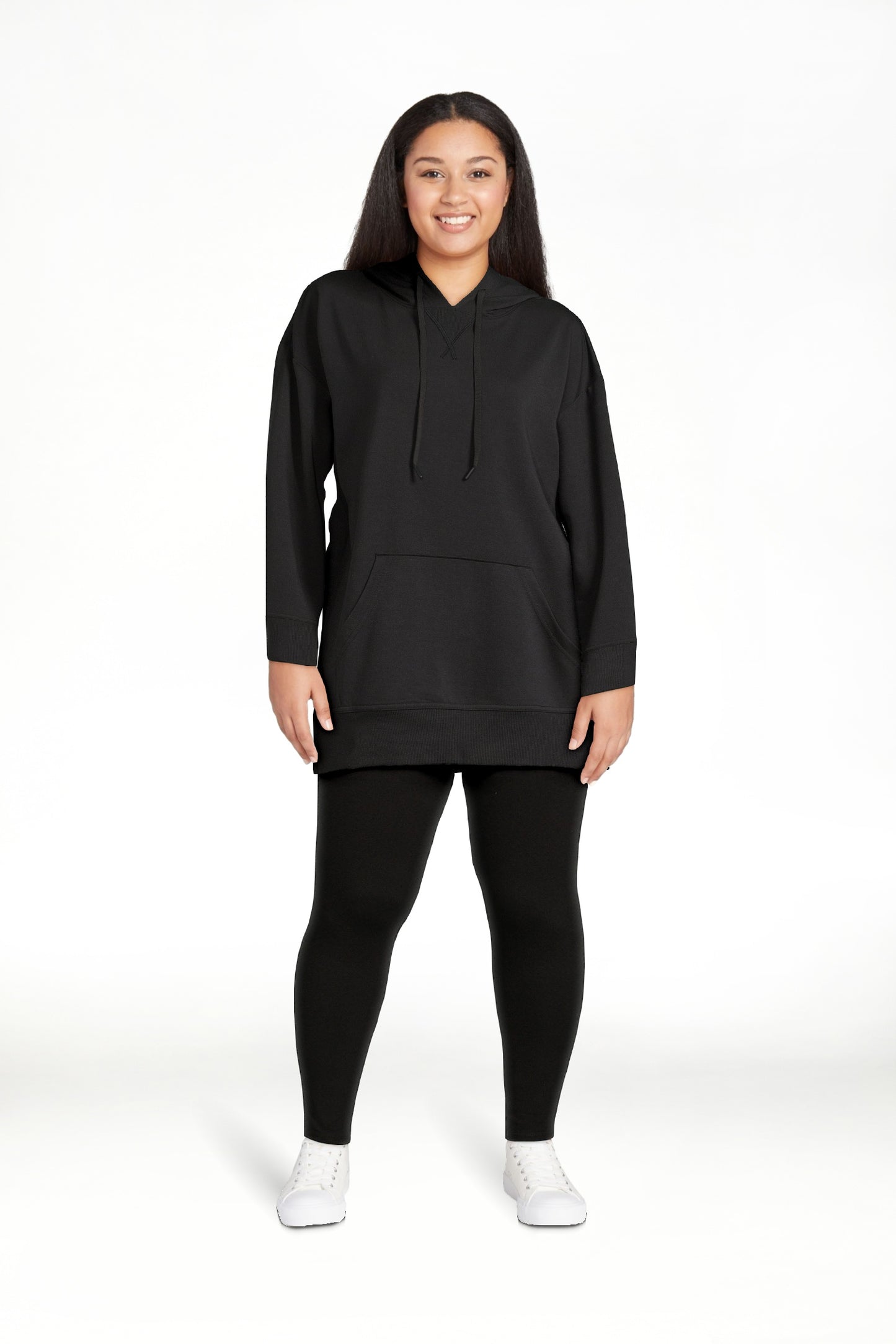 Athletic Works Women's Pullover Hoodie with Long Sleeves, Sizes XS-XXXL