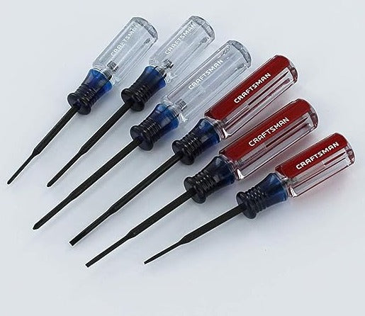 Craftsman 6 Pc Jewelers Screwdriver Set 9-41106