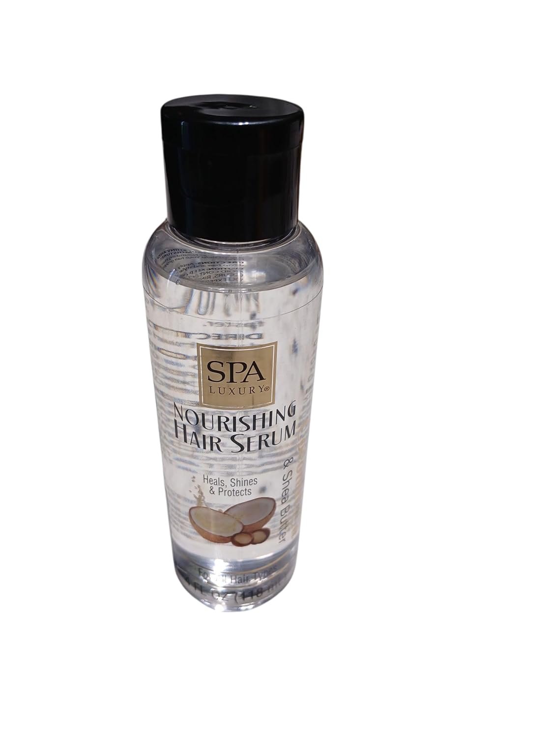Spa Luxury Nourishing Hair Serum Coconut Oil & Shea Butter, 1 Pack 4 Fl Oz