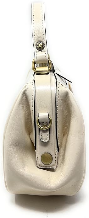 Patricia Nash Gracchi Leather Satchel, Latte