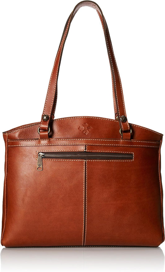 Patricia Nash Poppy Top Zip Tote