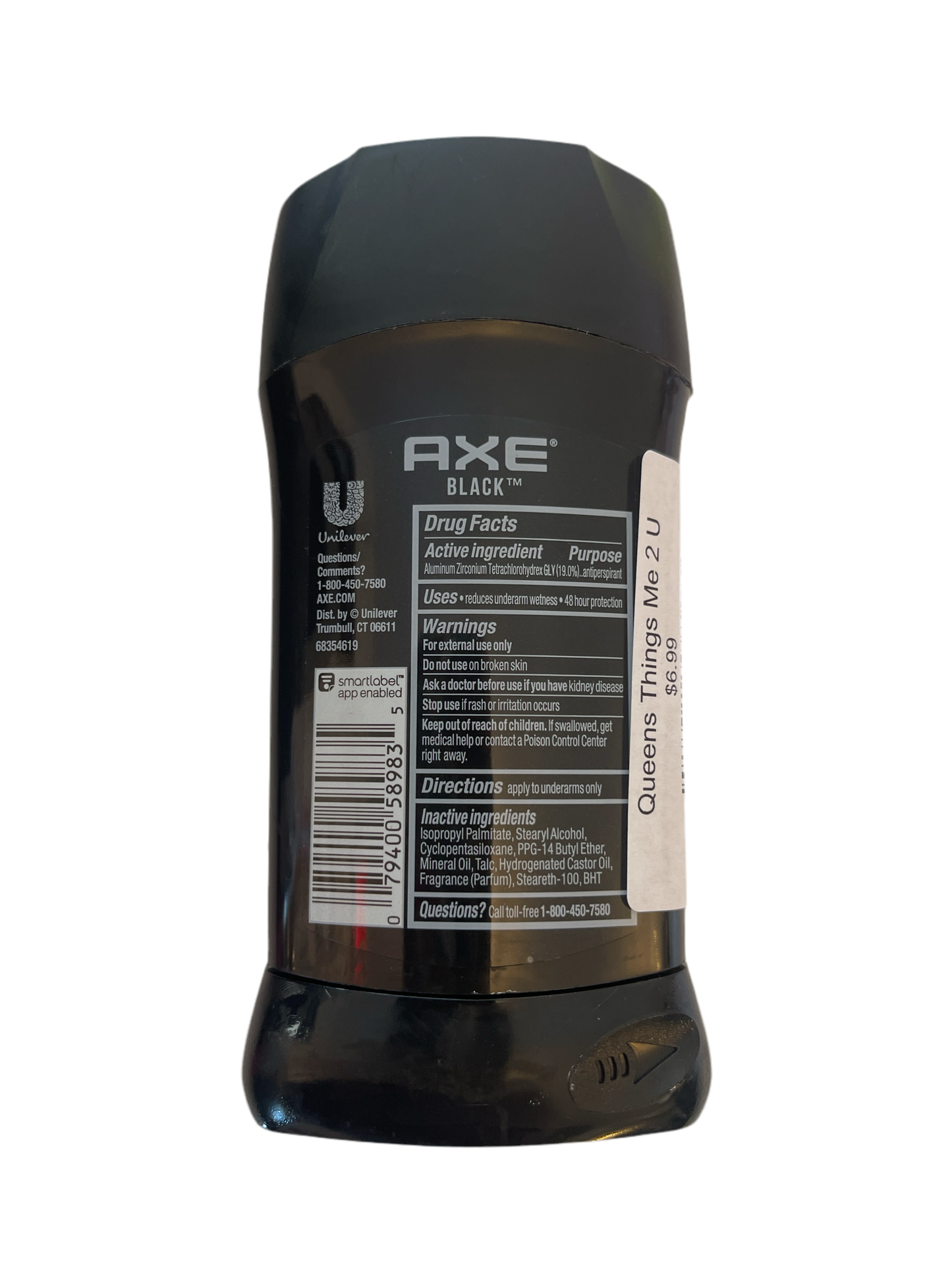 AXE Dual Action Antiperspirant Stick for Long Lasting Freshness Anarchy Dark Pomegranate & Sandalwood 48 Hour Anti Sweat Mens 2.7 oz