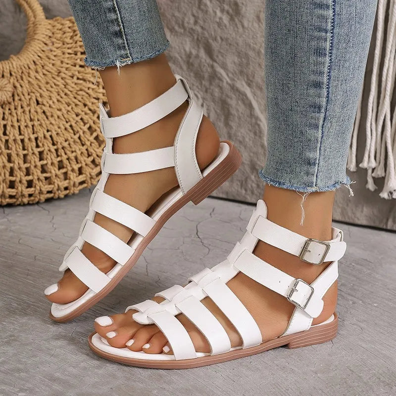 New Woman Trend Rome Women's Shoes Summer Sandals Female Daily Outdoor
