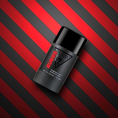 GUESS Effect Grooming Deodorant Stick for Men, 2.6 Oz