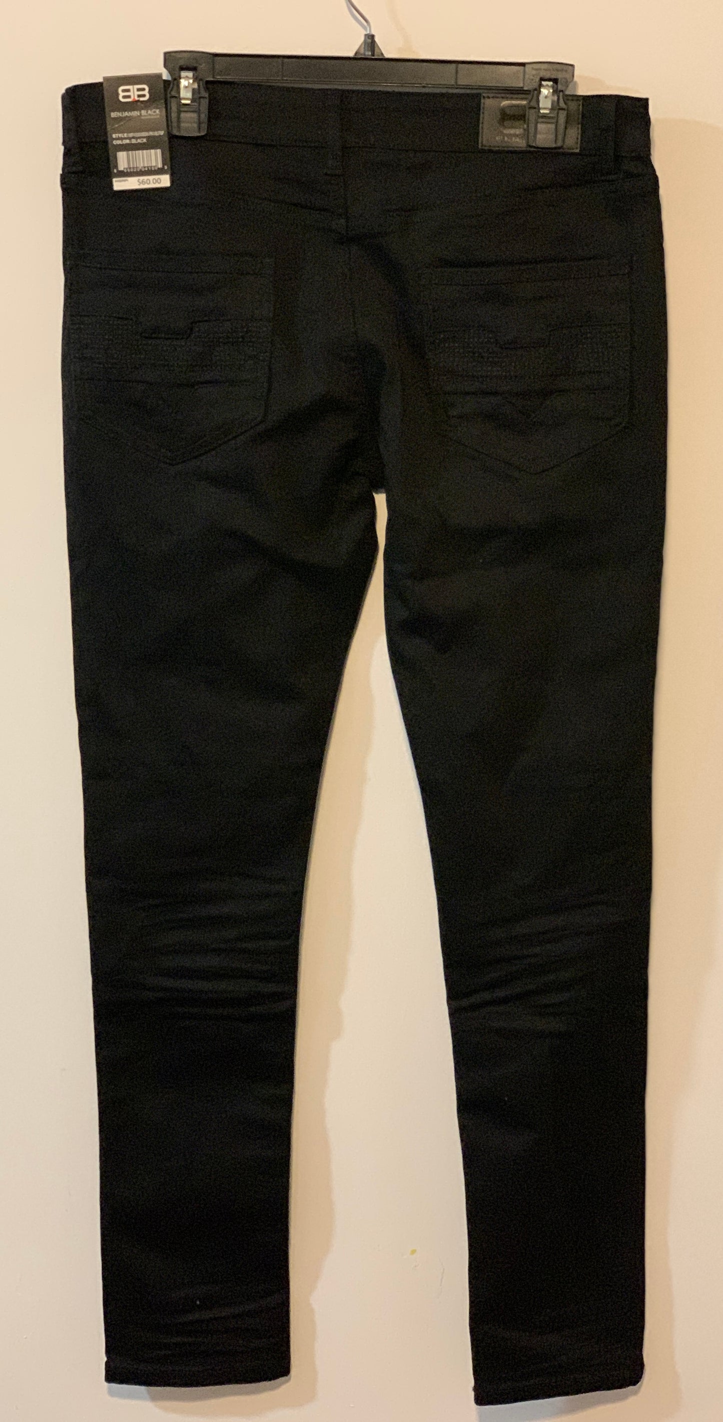 Men's Black Benjamin Black Jeans