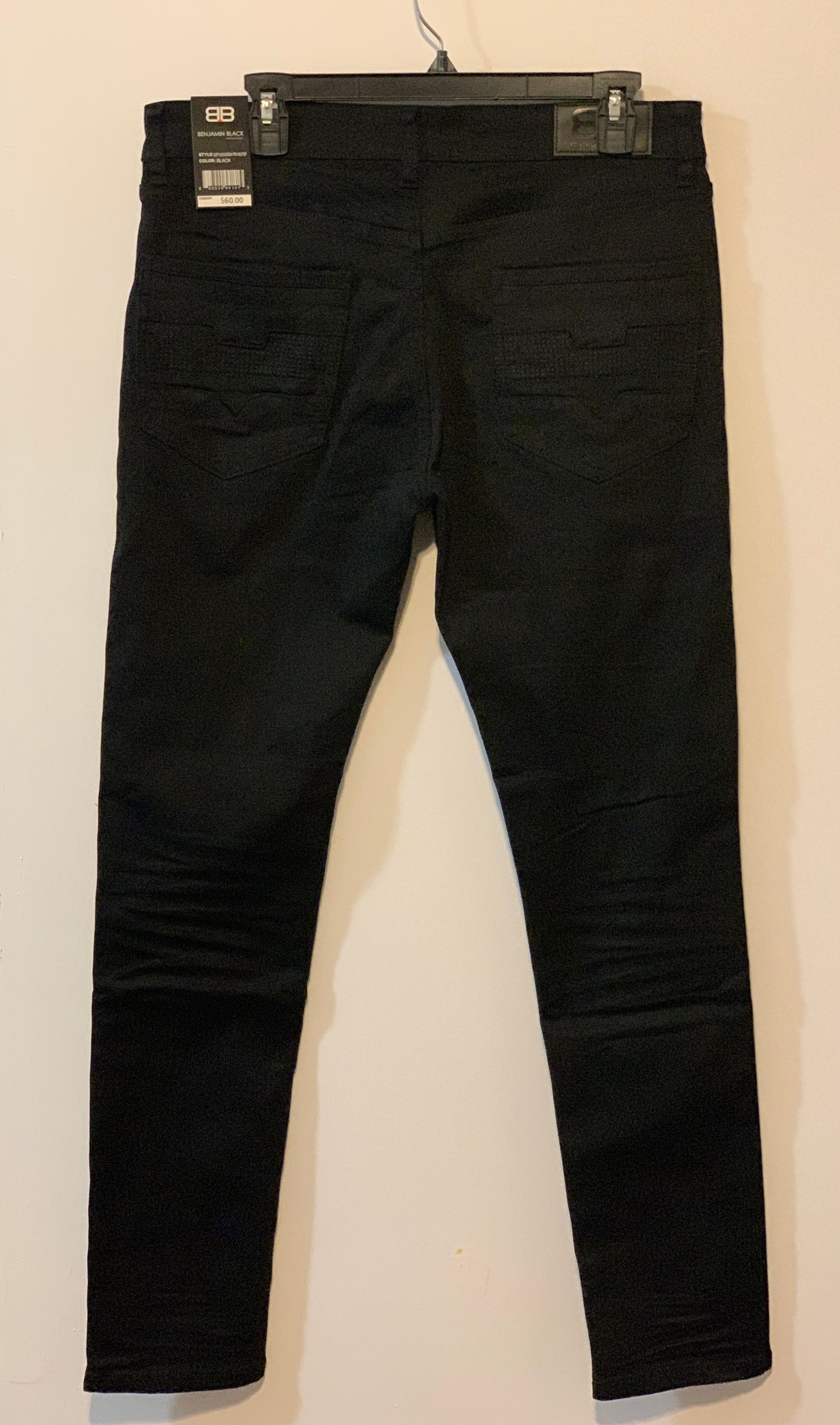 Men's Black Benjamin Black Jeans