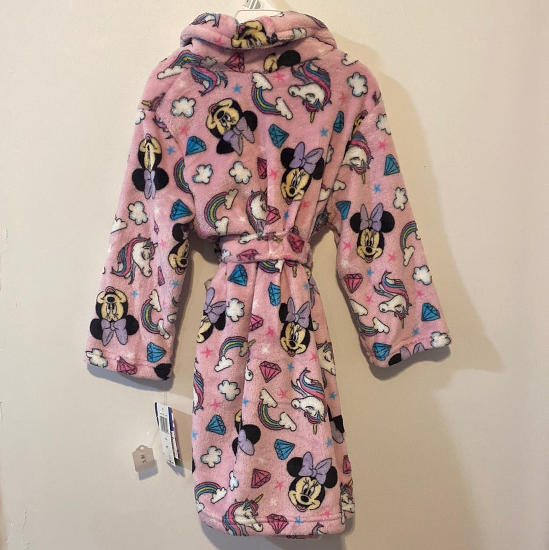 Disney Girls Minnie Mouse Bathrobe