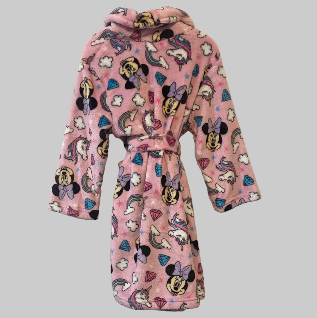 Disney Girls Minnie Mouse Bathrobe