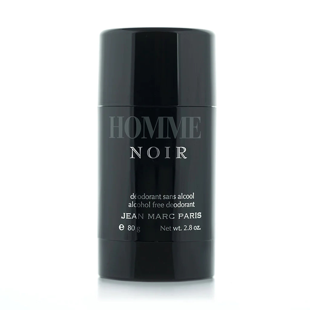 Paris Bleu deodorant 2.08 oz e 80 g/ Homme Noir e 80 g Net wt. 2.8 oz.