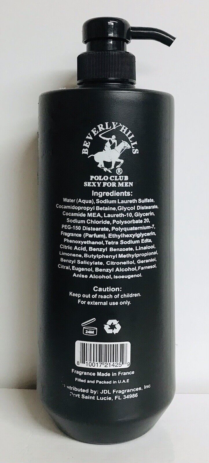 Beverly Hills ~ Polo Club Blaze 3-in-1 Wash for Men 33.8 fl oz