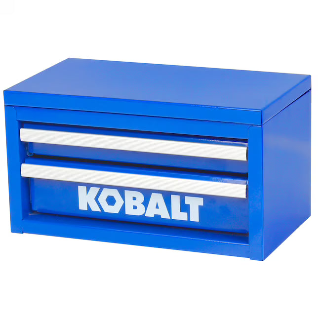 Kobalt Portable Mini Toolbox 10.83-in W x 5.91-in H x 5.91-in D 2 -Drawer Steel Tool Box
