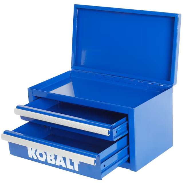 Kobalt Portable Mini Toolbox 10.83-in W x 5.91-in H x 5.91-in D 2 -Drawer Steel Tool Box