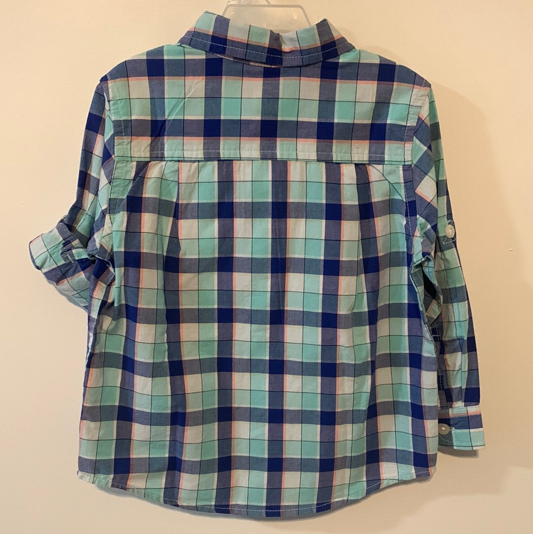 Infant Long Sleeve Plaid