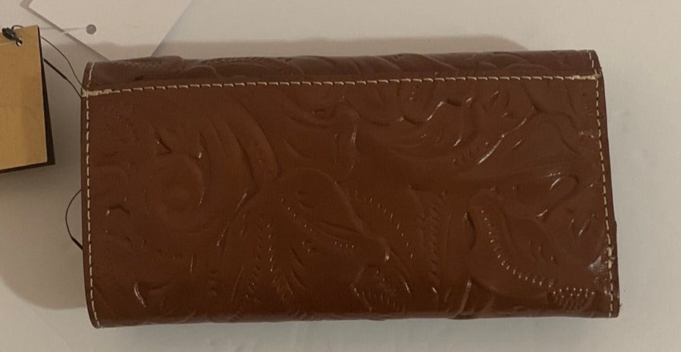 Patricia Nash Leather Tri-fold Wallet