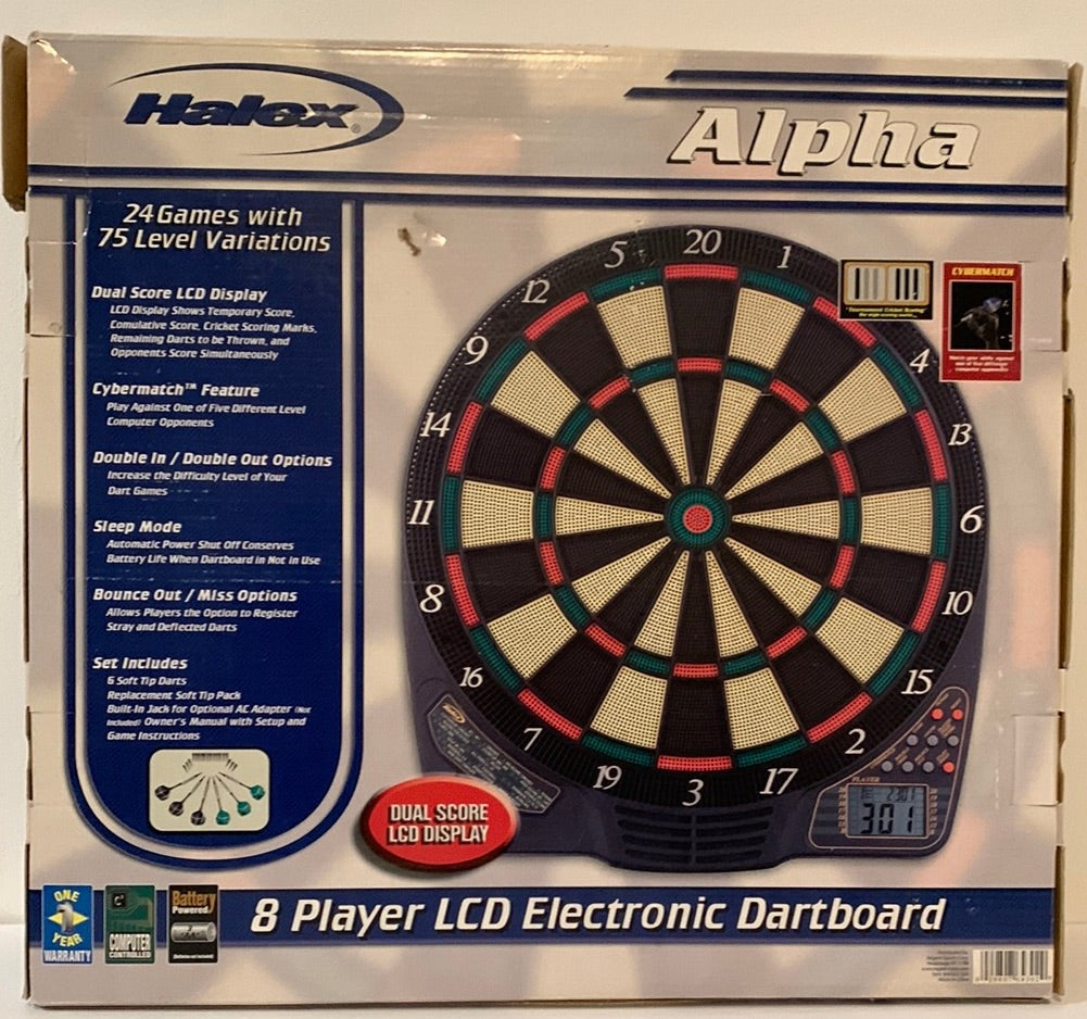 Halex Alpha LCD Eletronic Dartboard