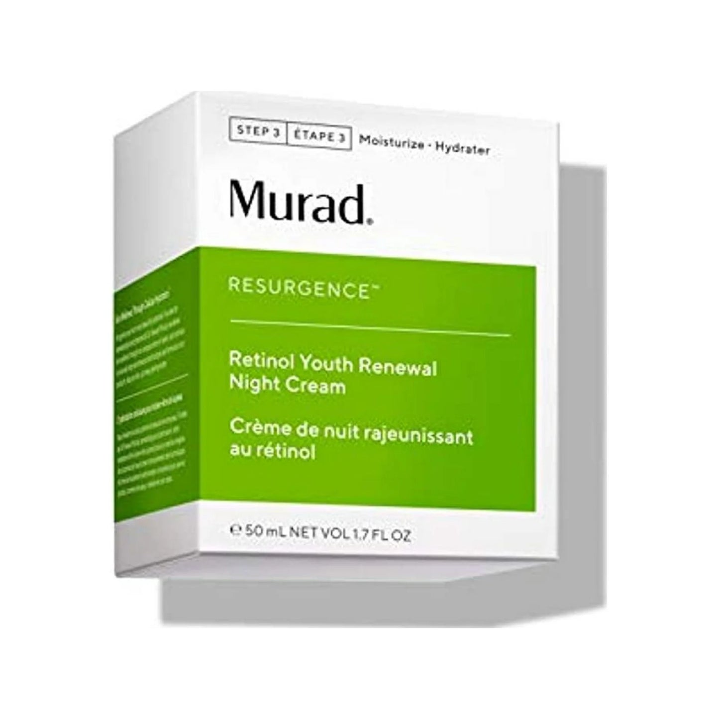 Murad Retinol Youth Renewal Night Cream - (1.7 fl oz), Breakthrough Anti Aging Night Cream with Retinol and Swertia Flower to Visibly Minimize Wrinkles and Restore Your Skin's Smooth Texture