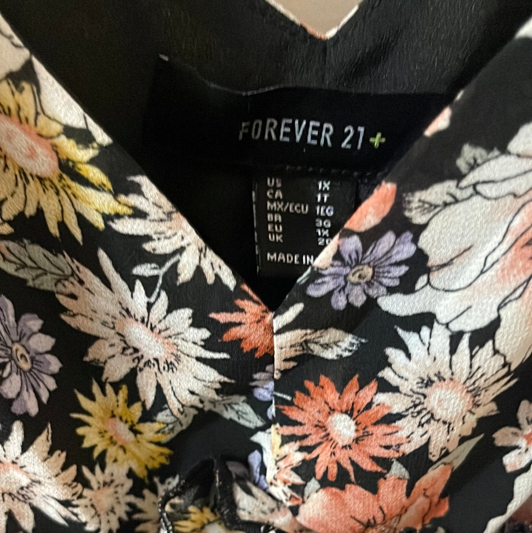 Forever 21 babydoll sundress size 1X
