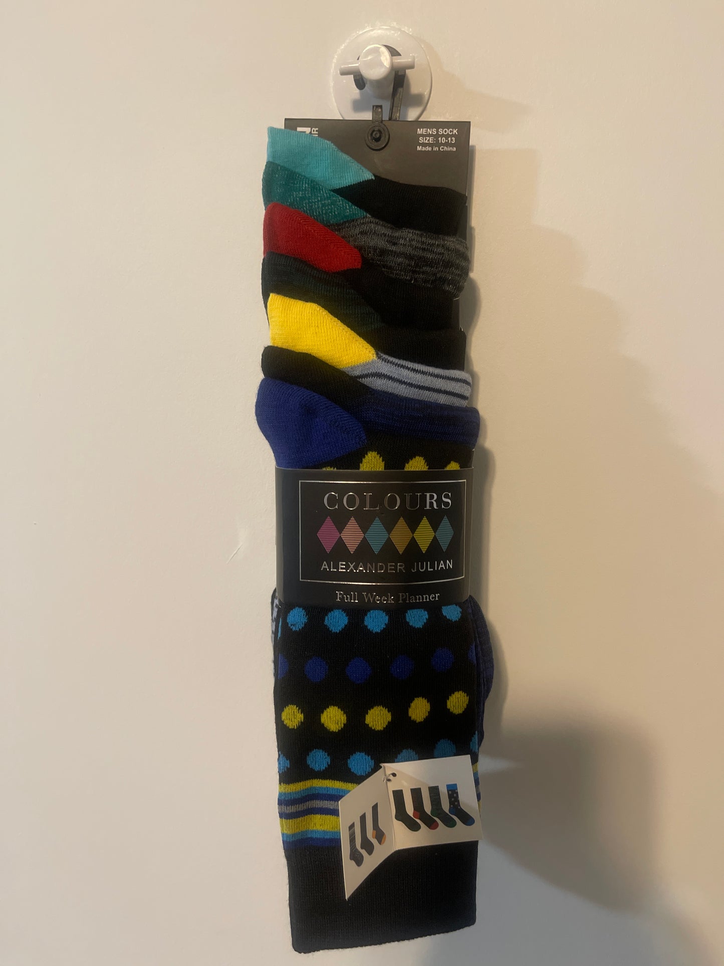 MENS SOCKS ALEXANDER JULIAN FULL WEEK PLANNER