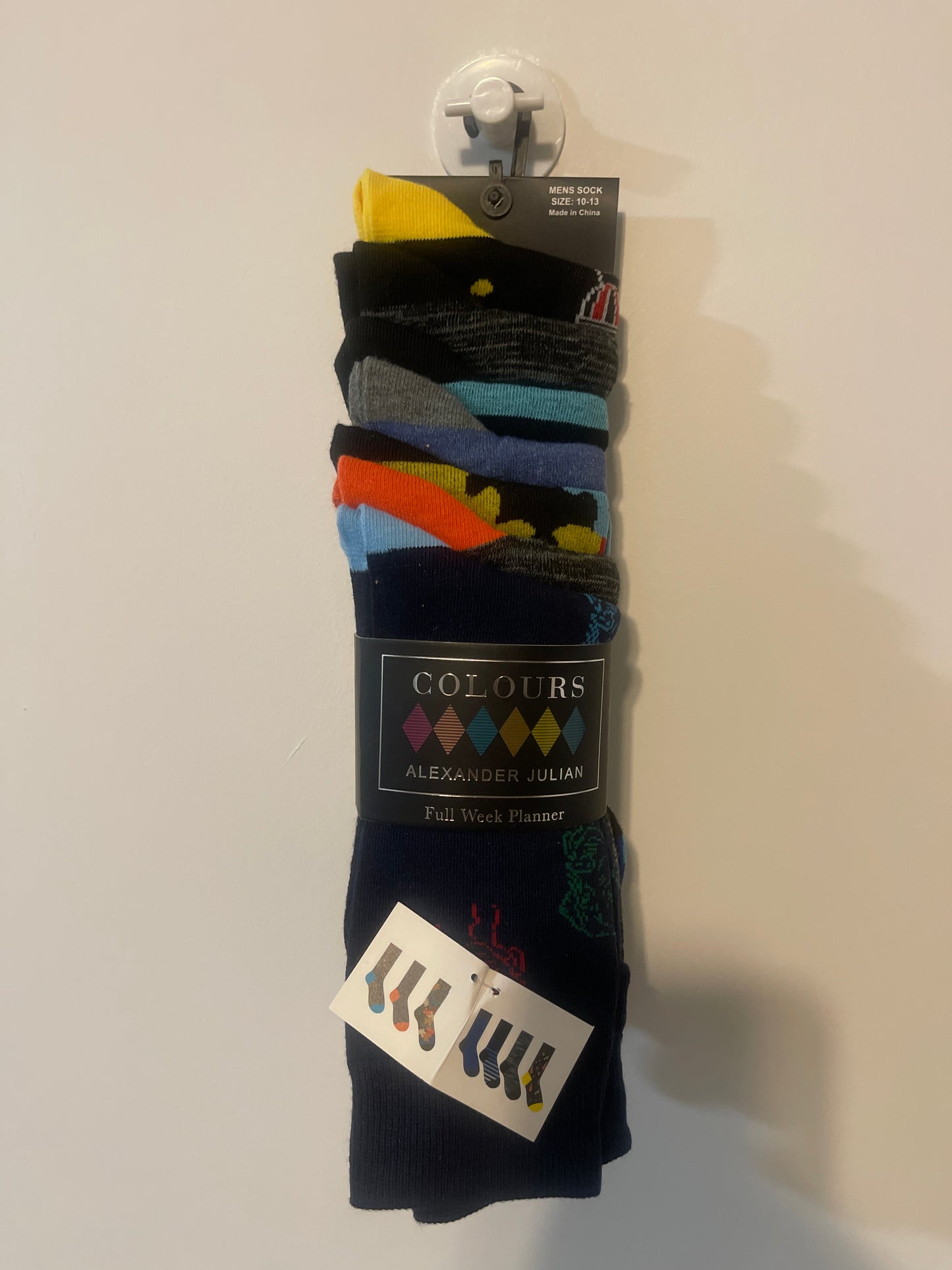 MENS SOCKS ALEXANDER JULIAN FULL WEEK PLANNER