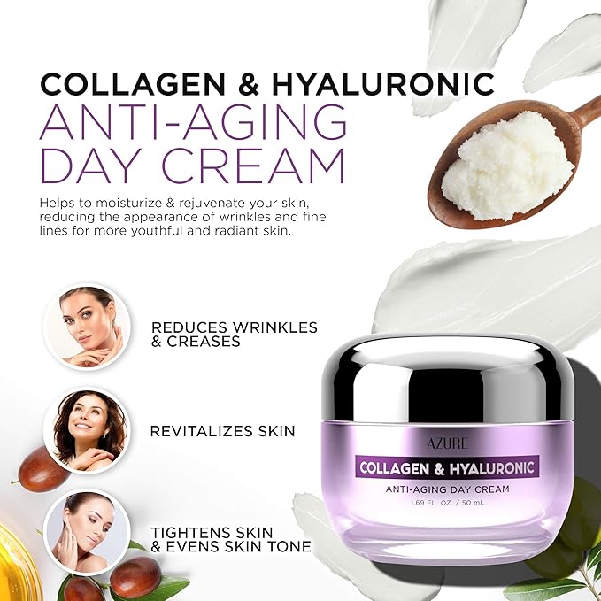 Azure Collagen & Hyaluronic Anti-Aging Day Cream