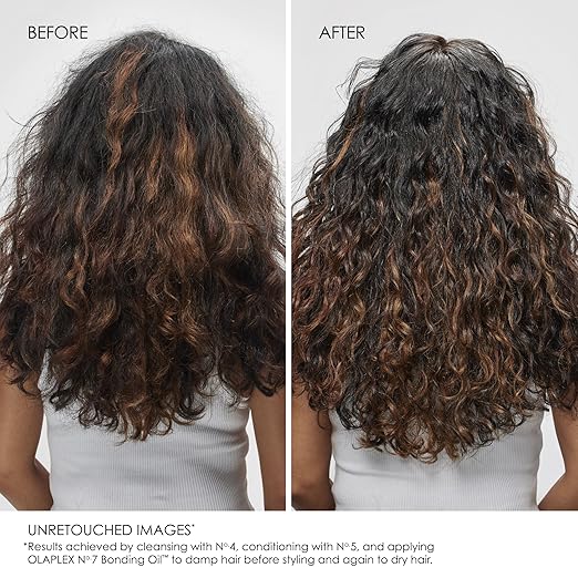 Roll over image to zoom in Olaplex Olaplex In Good Repair Hair Kit: No. 3, 4, 5, 7, Shampoo & Conditioner Set, Hydrate, & Control Frizz (72H), Bonding Oil to Shine & Protect, Perfector to Strengthen & Reverse Damage