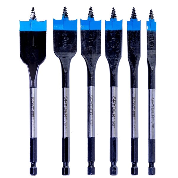 Spyder Stinger 6pc Spade Bit Set Mfr # 11002