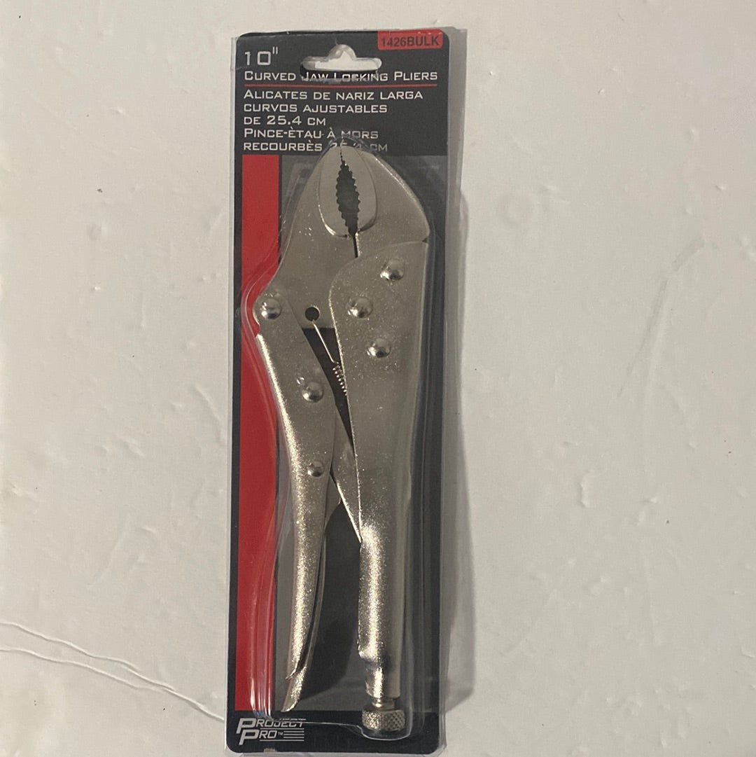 10" CURVED LOCK JAW PLIERS