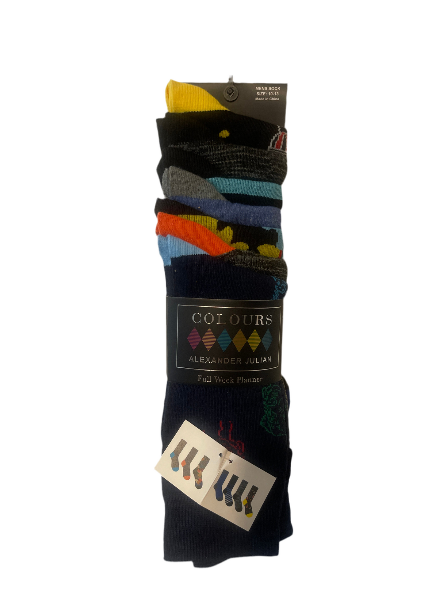 MENS SOCKS ALEXANDER JULIAN FULL WEEK PLANNER