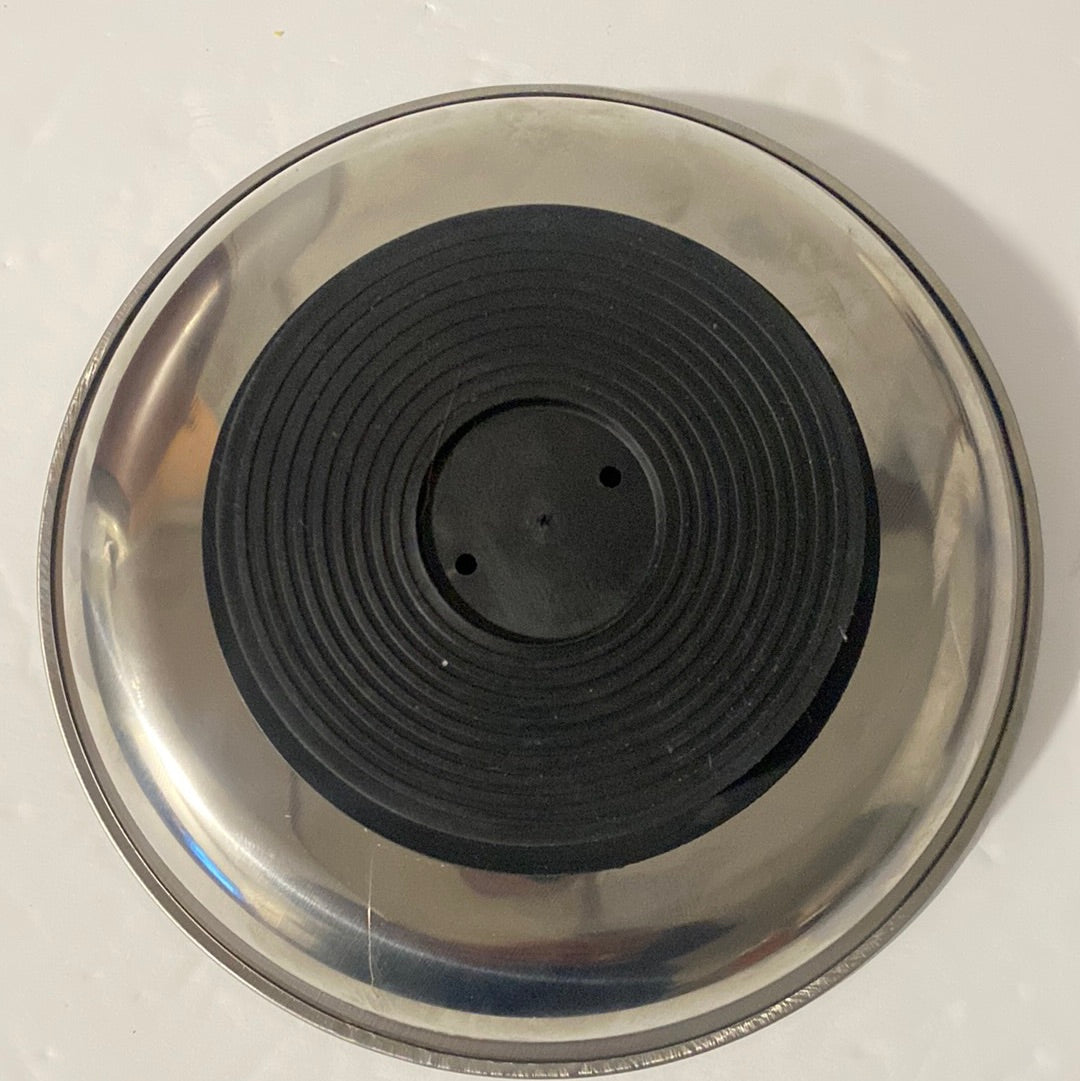 STEELTON Magnetic Tray 6" Round Magnet Tray Stainless