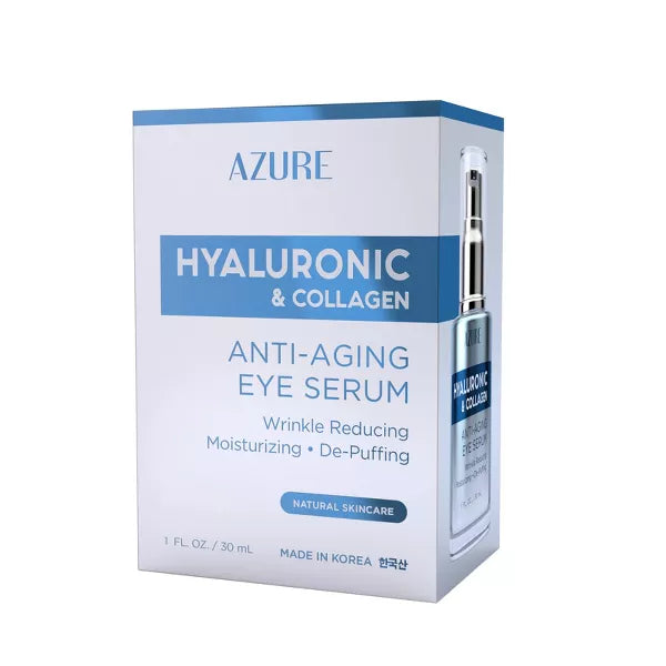 Azure Skincare Hyaluronic & Collagen Anti-aging Eye Serum