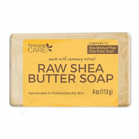 Raw shea Butter Soap Moisture Skincare Cleansing Hydrating Moisturizer Hydrate Cleanser Moisturizing Body Care Body Wash Skin Repair Comfort