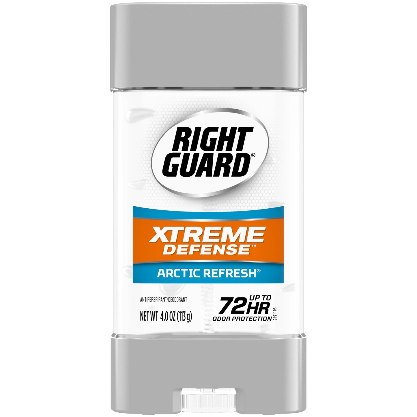 Right Guard Xtreme Defense Antiperspirant Deodorant Gel, Arctic Refresh 4oz