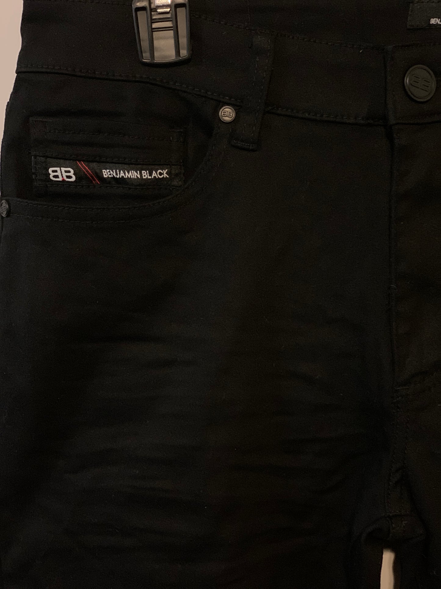 Men's Black Benjamin Black Jeans