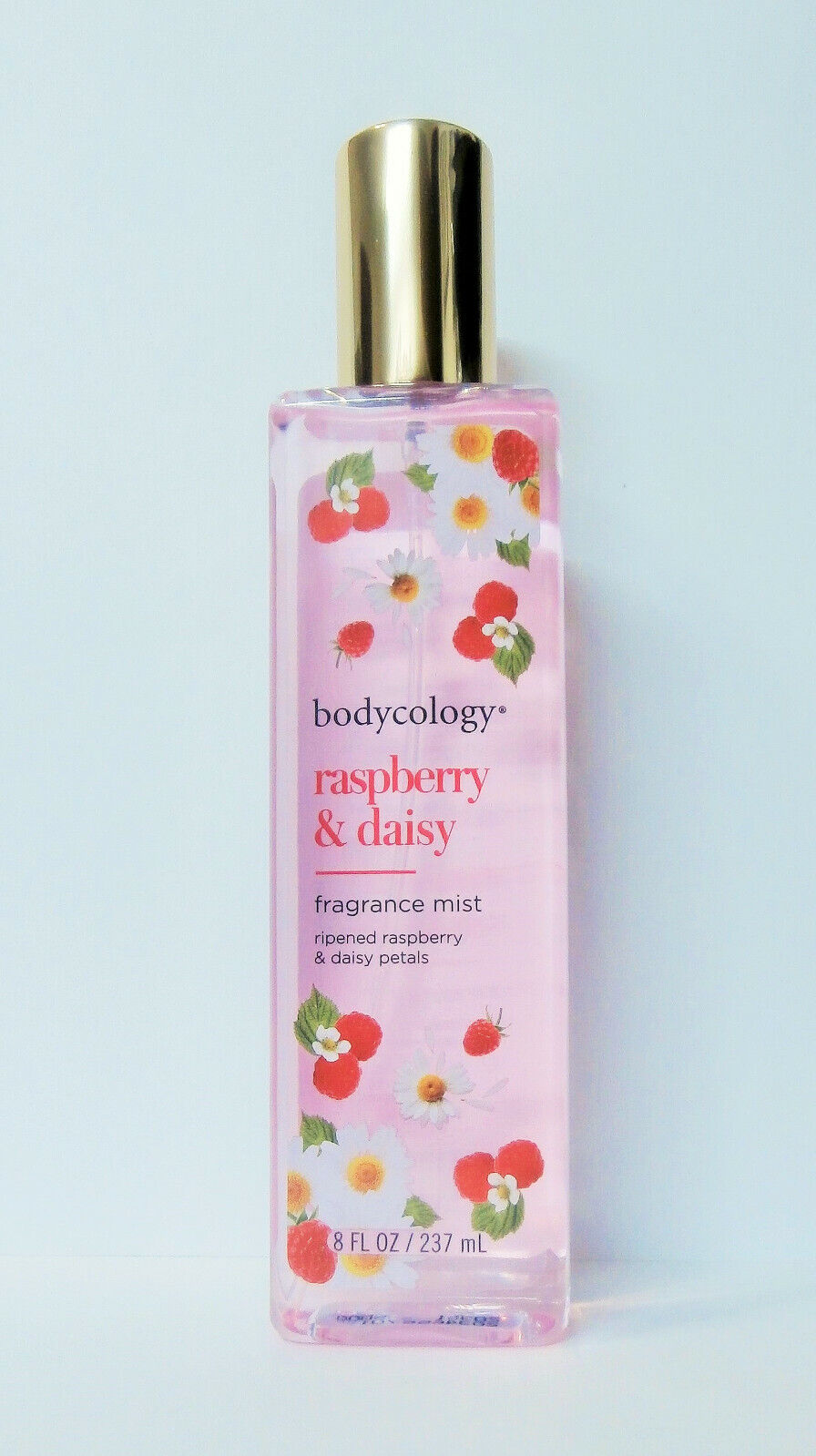Pink Body Mist Raspberry bodycology RASPBERRY & DAISY Body Mist 8oz – Queens Things Me 2 U LLC