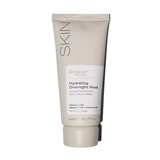 Skin Believe Beauty Hydrating Overnight Mask 6 oz Macadamia + Chamomile Vegan