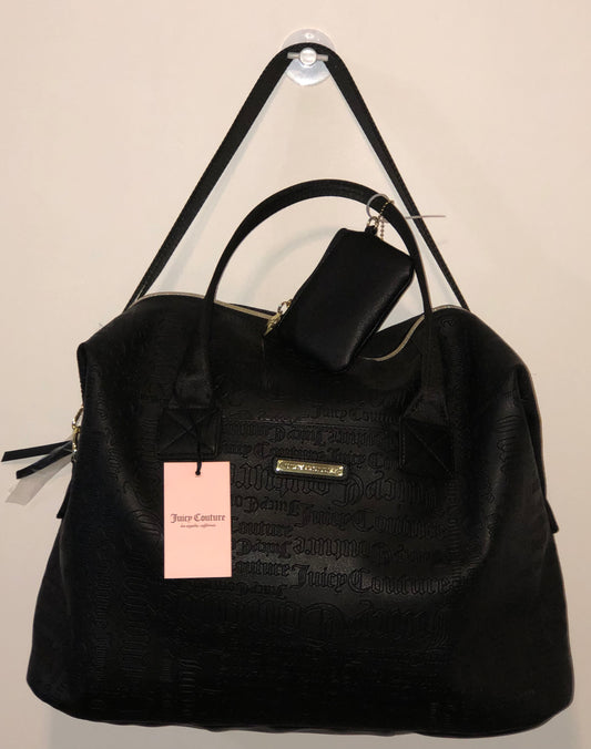 JUICY COUTURE WEEKENDER BAG BLACK