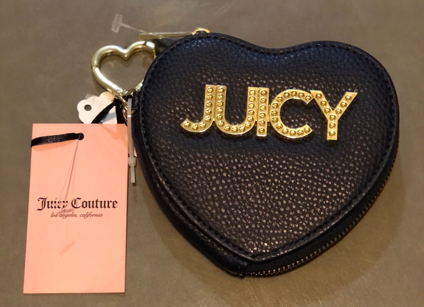 Juicy Couture, Bags, Juicy Couture Heart Shaped Coin Purse