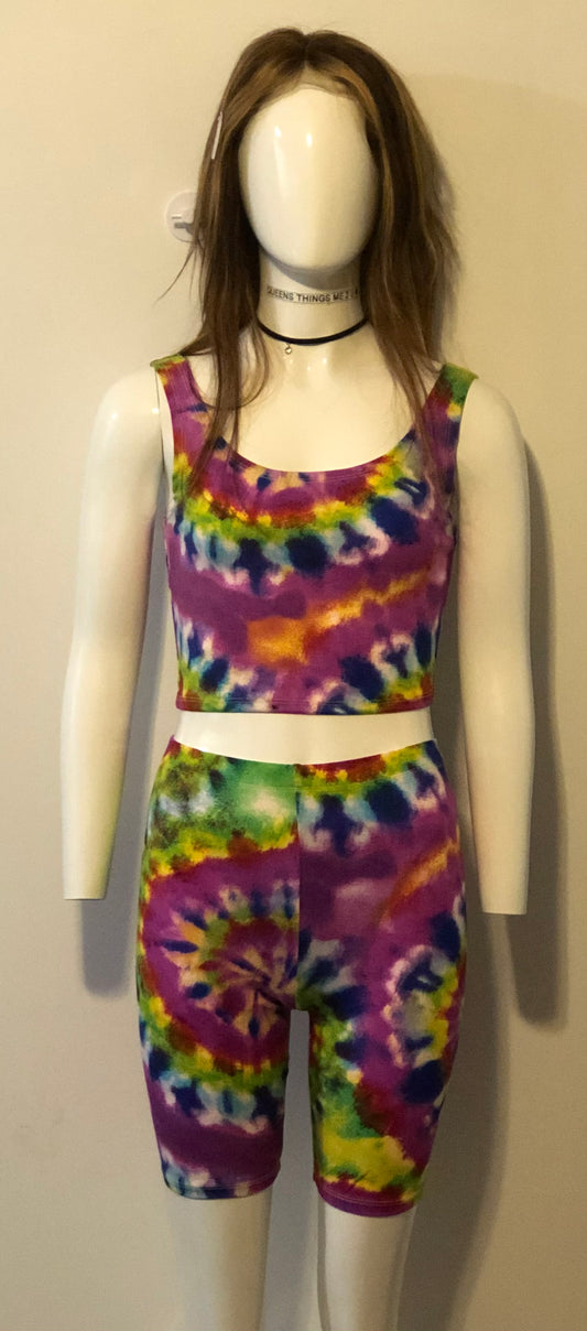 WOMENS 2 PC SHORT SET