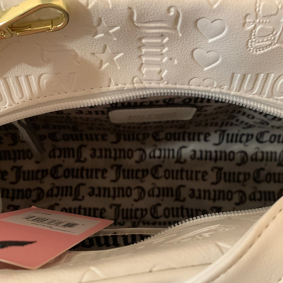 Brown y2k Juicy Couture purse/bag Features: Gold... - Depop