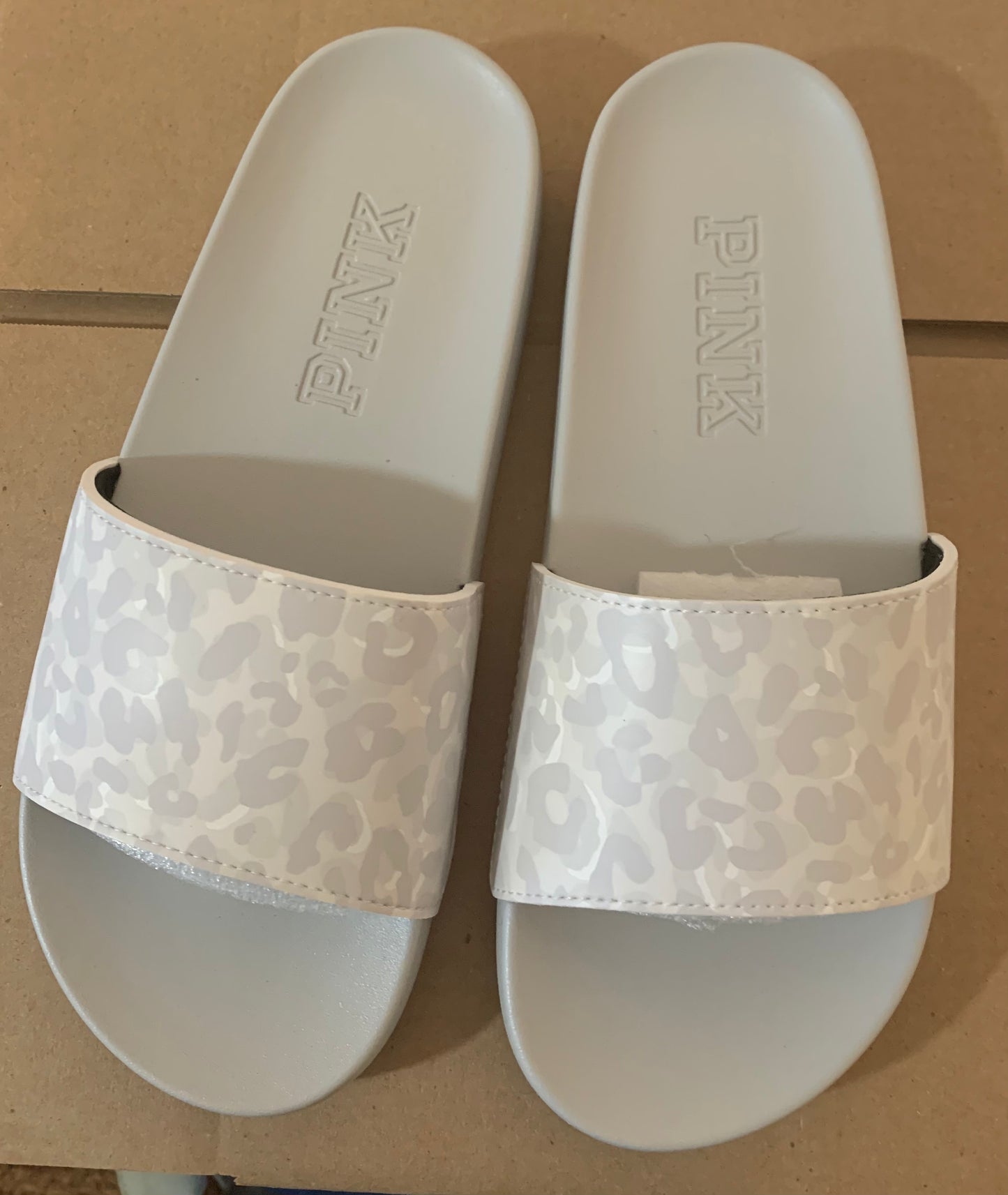Slides pink victoria discount secret